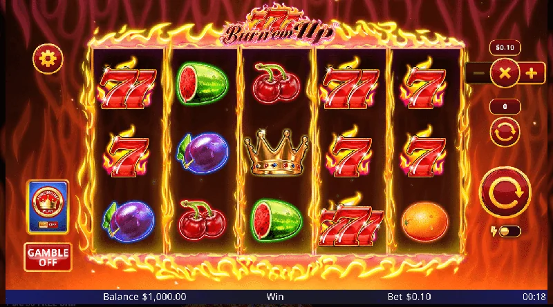 Screenshot di 777 Burn 'Em Up
