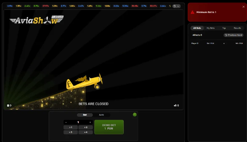 Screenshot di Aviashow