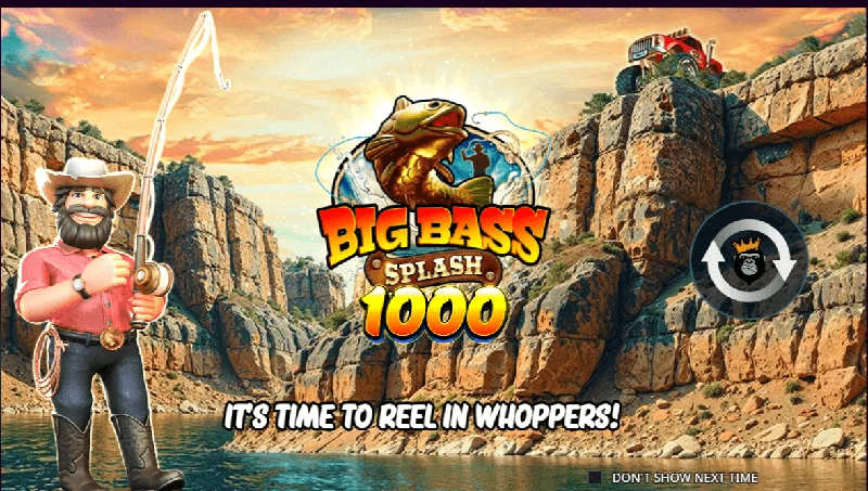 Screenshot di Big Bass Splash 1000