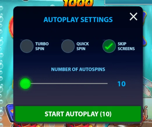 Screenshot di Big Bass Splash 1000