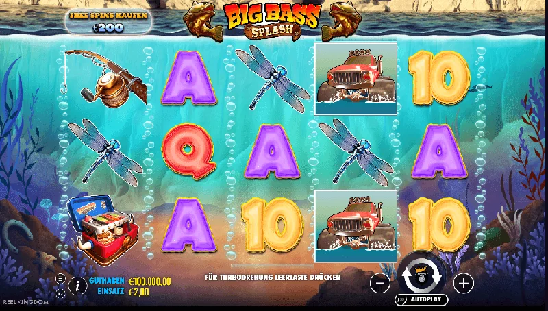 Screenshot di Big Bass Splash