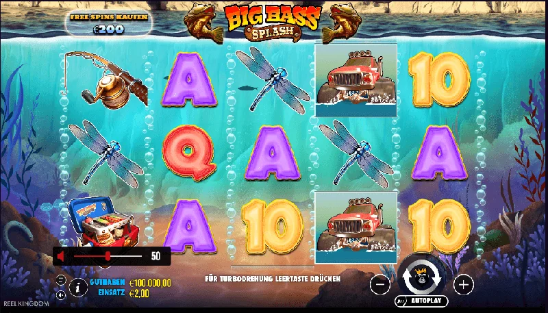 Screenshot di Big Bass Splash