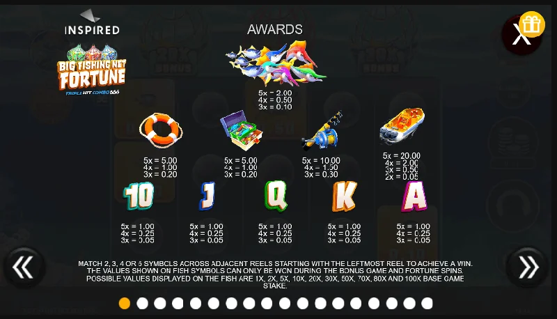 Screenshot di Big Fishing Net Fortune