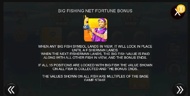 Screenshot di Big Fishing Net Fortune