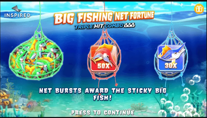 Screenshot di Big Fishing Net Fortune