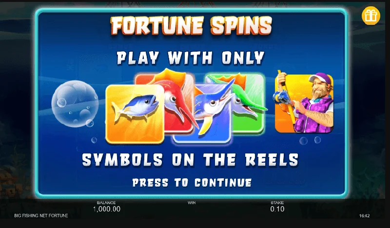 Screenshot di Big Fishing Net Fortune