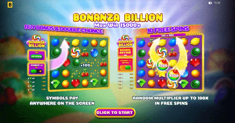 Screenshot di Bonanza Billion