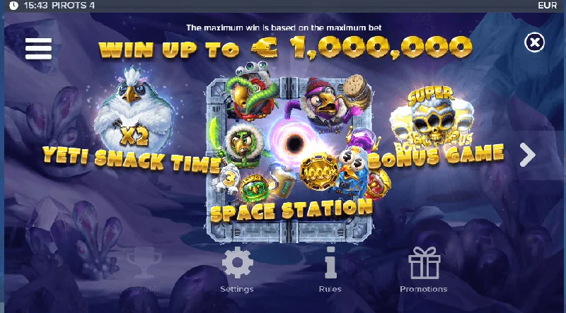 Screenshot di pirots 4