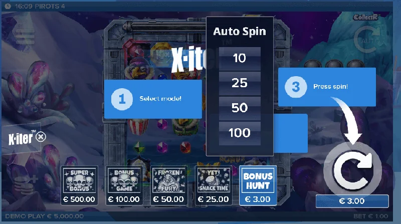Screenshot di pirots 4
