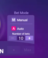 Screenshot di Plinko