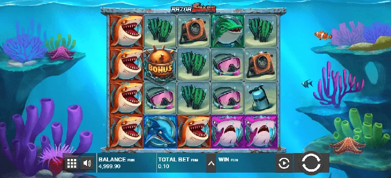 Screenshot di Razor Shark