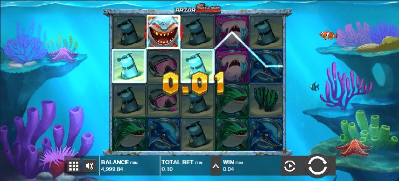 Screenshot di Razor Shark