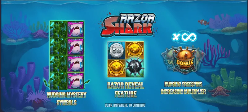Screenshot di Razor Shark