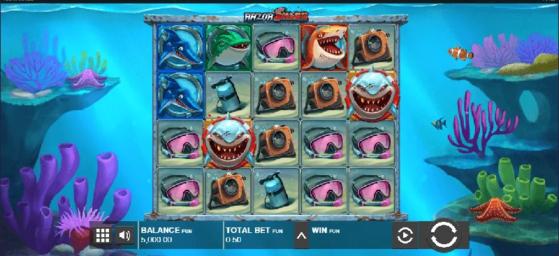 Screenshot di Razor Shark