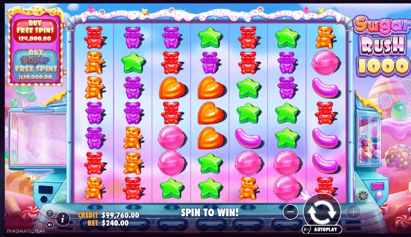 Screenshot di Sugar Rush 1000