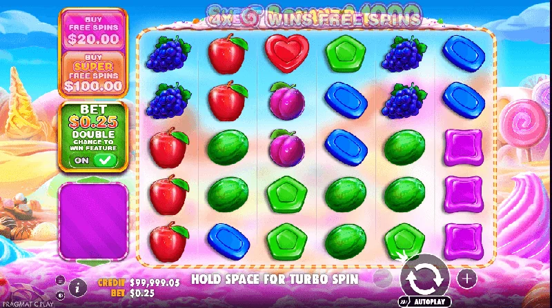 Screenshot di Sweet Bonanza 1000