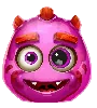 Simbolo Rosa con Due Occhi di Reactoonz 100