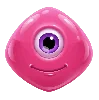 Simbolo Viola con Un Occhio di Reactoonz 100